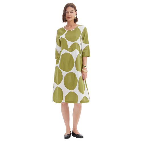 TIRELLI Curve Seam Poplin Dress